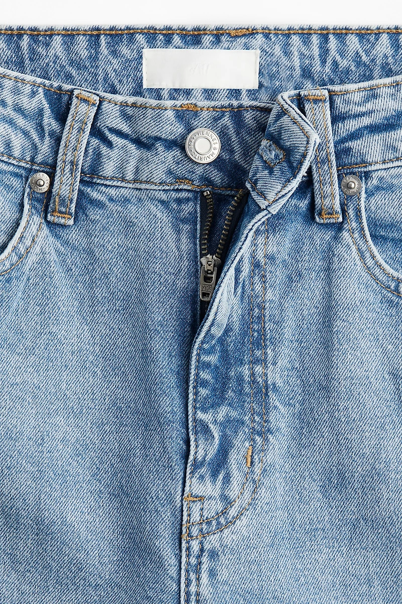 Mom Slim-Fit High-Waist Ankle Jeans