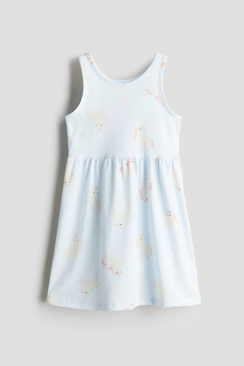 Patterned Jersey Dress