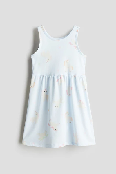 Patterned Jersey Dress