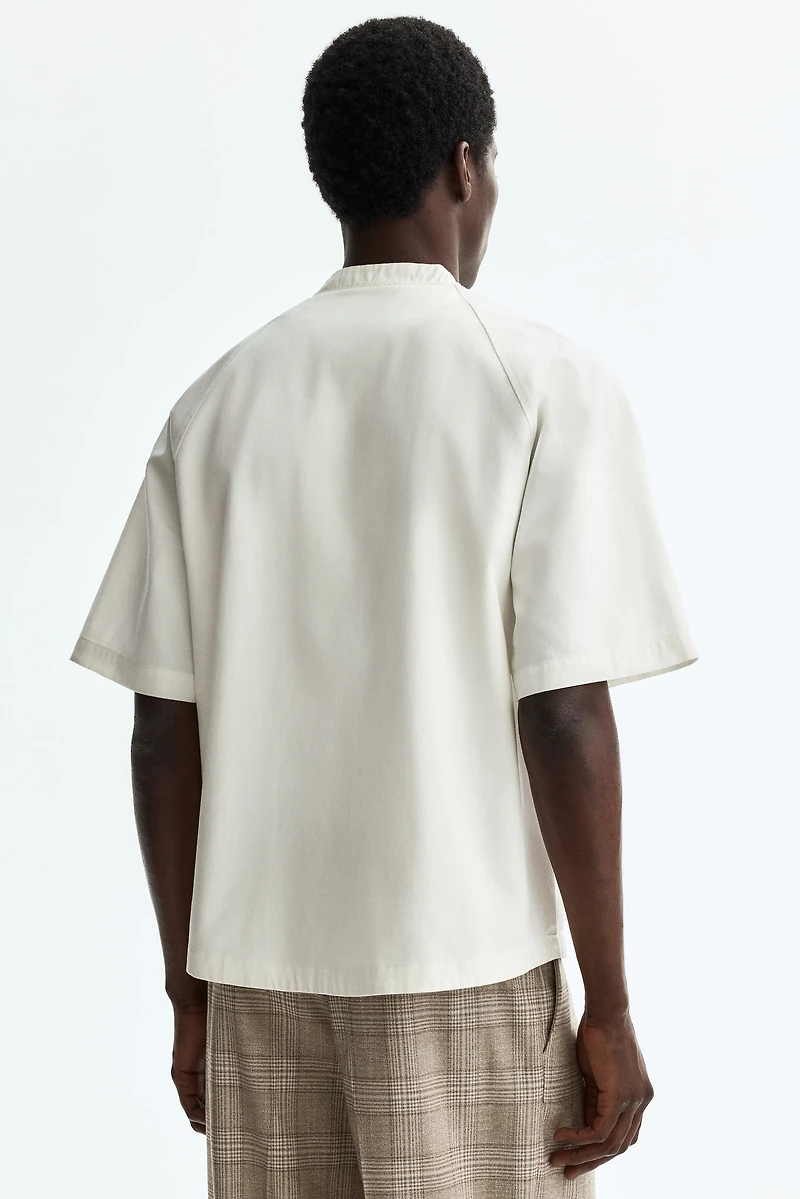 Relaxed-Fit Cotton Baseball Shirt