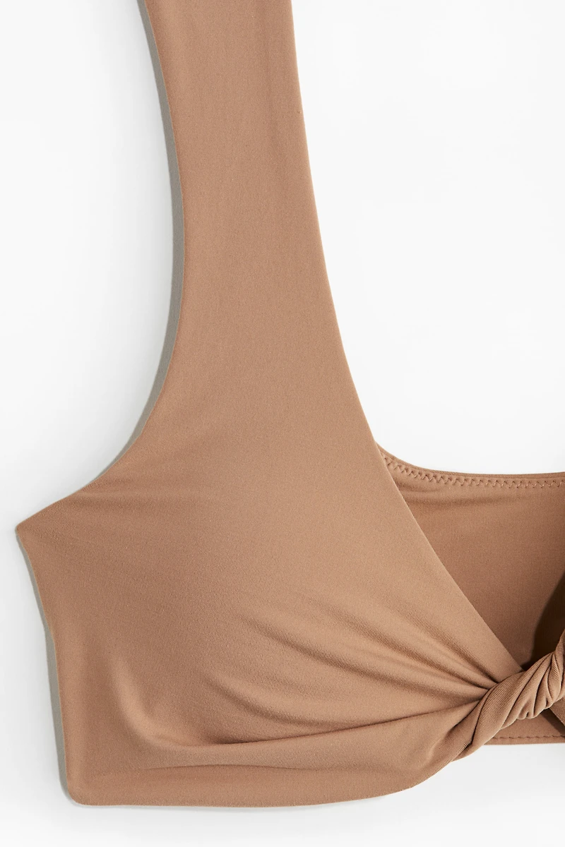 Soutien-gorge souple et réversible en microfibre
