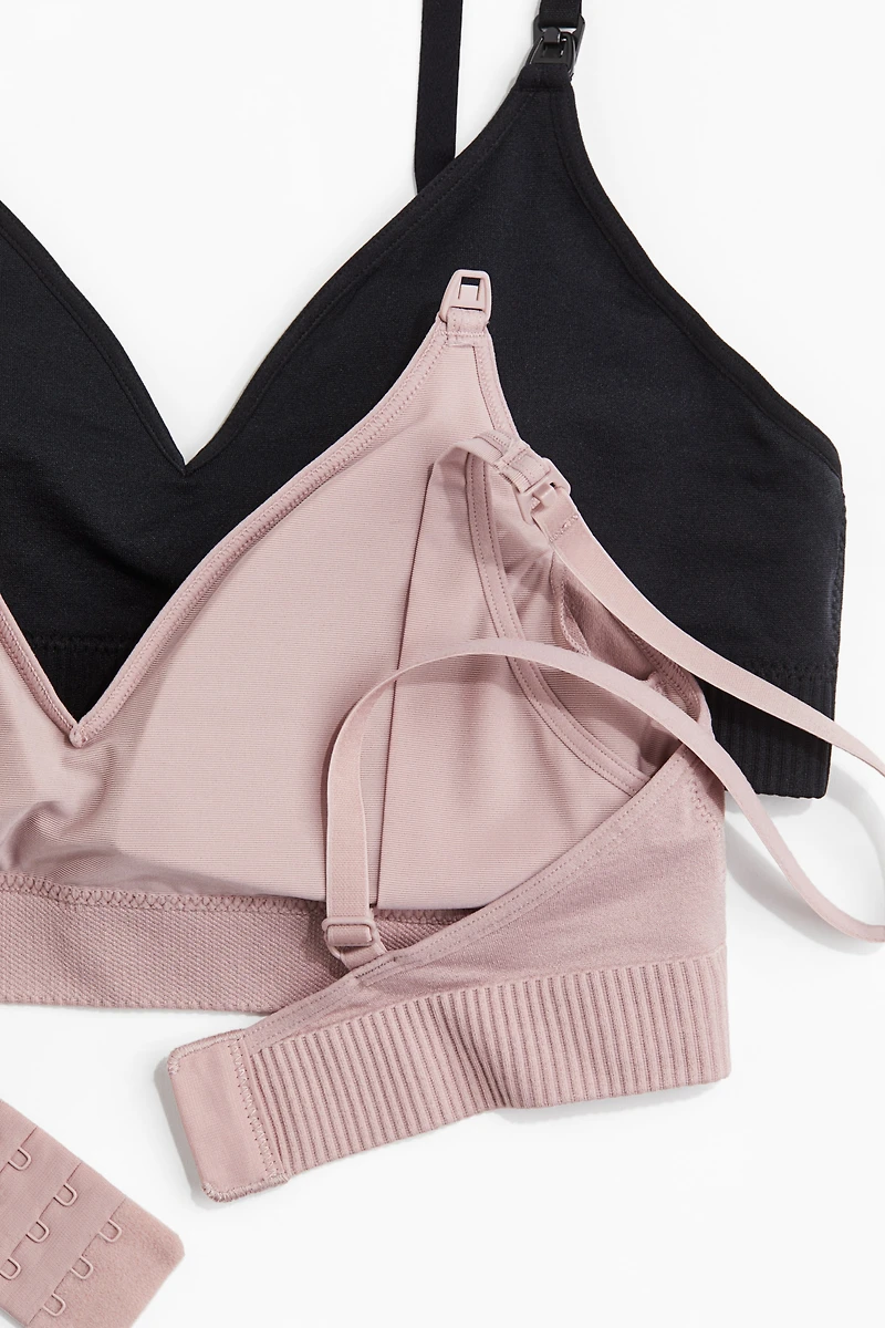 MAMA 2-pack Seamless Padded Nursing Bras