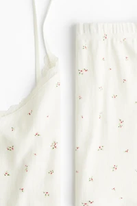 Cotton Pointelle Pajamas