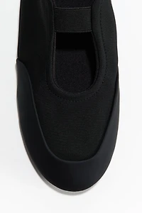 Drawstring-Detail Flats