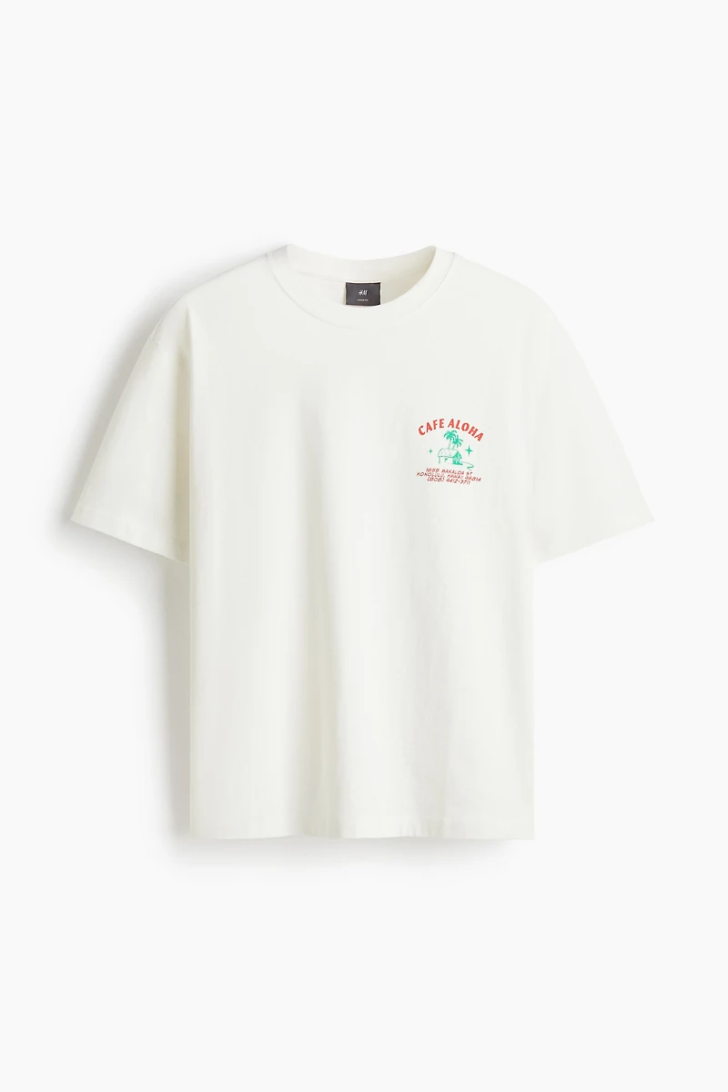 T-shirt imprimé Coupe Flottante