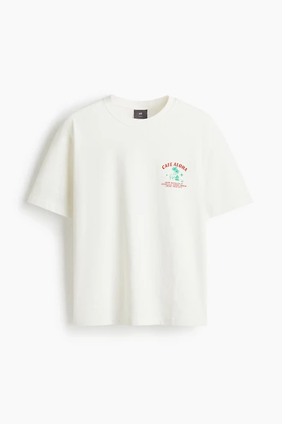 T-shirt imprimé Coupe Flottante
