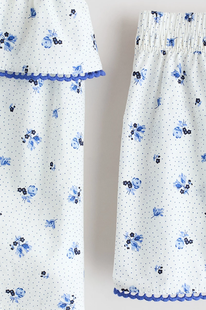 2-Piece Printed Cotton Set
