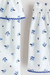 2-Piece Printed Cotton Set