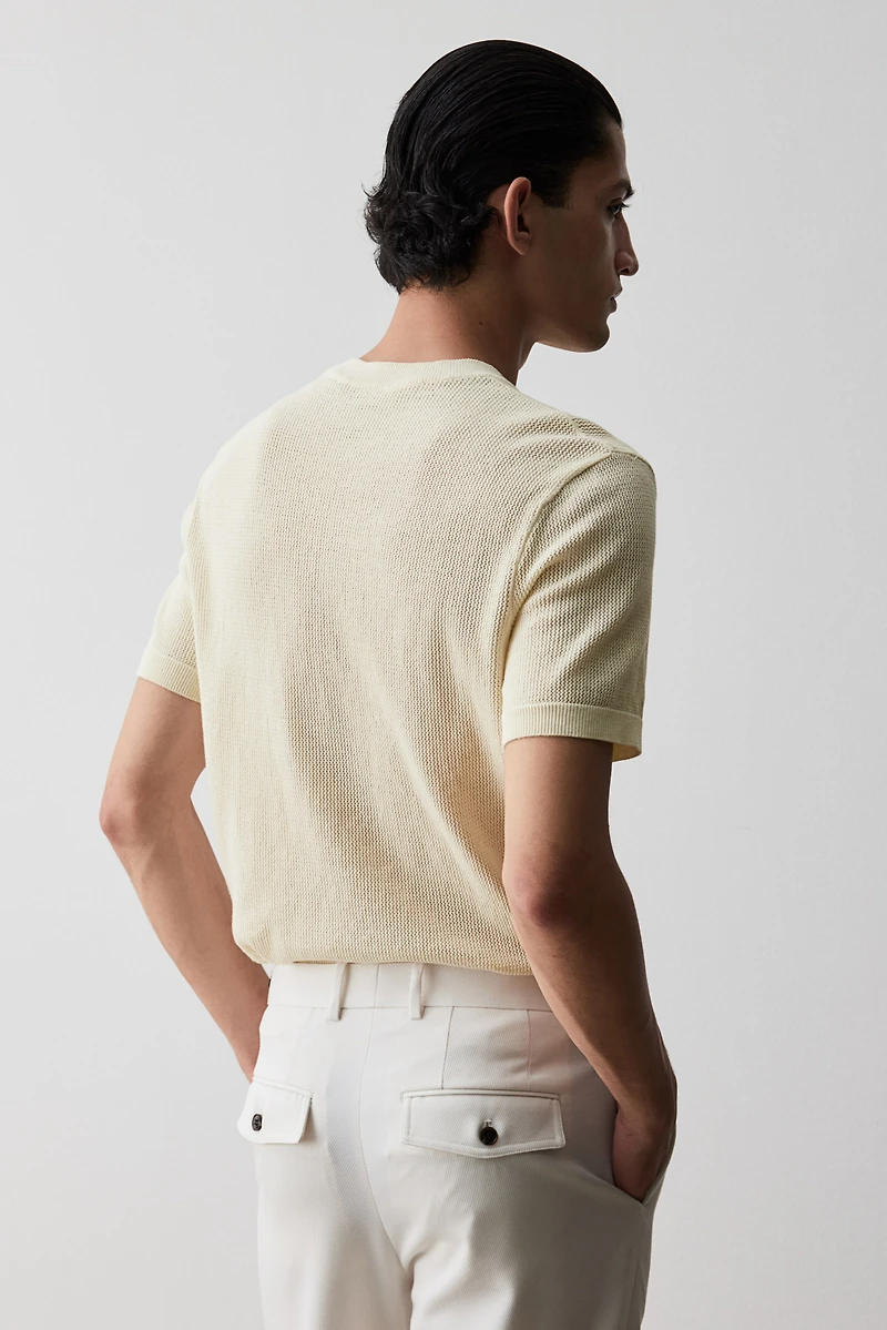 T-shirt tissé Coupe Amincie