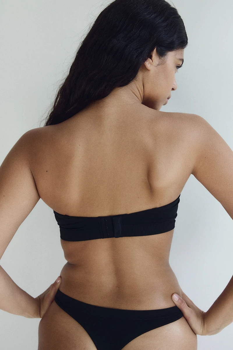 Seamless Padded Balconette Bra