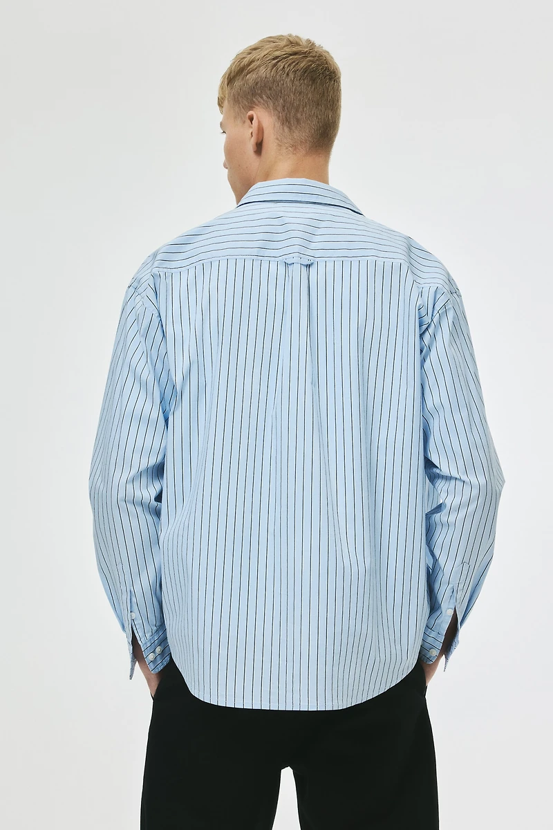 Loose-Fit Poplin Shirt