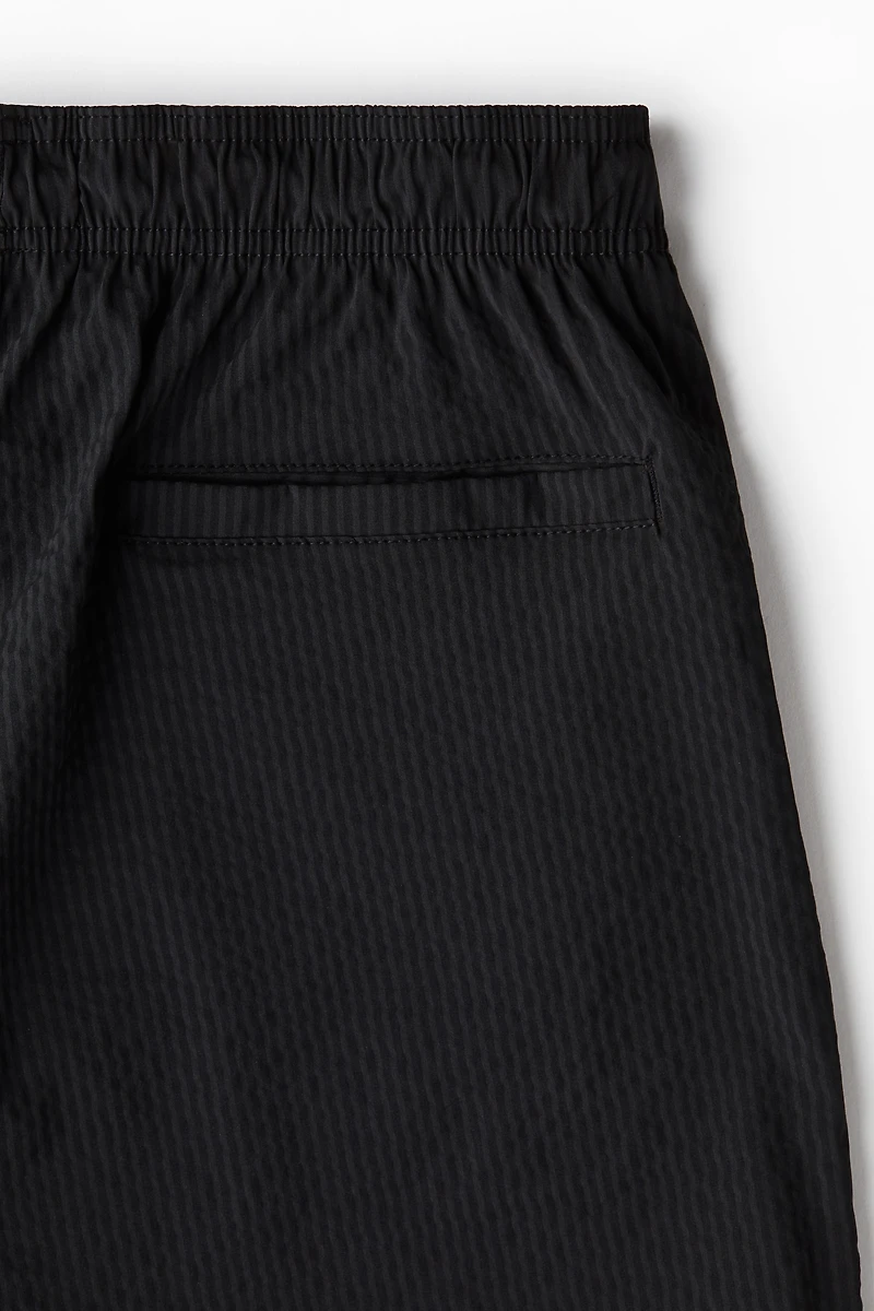 Seersucker Swim Shorts