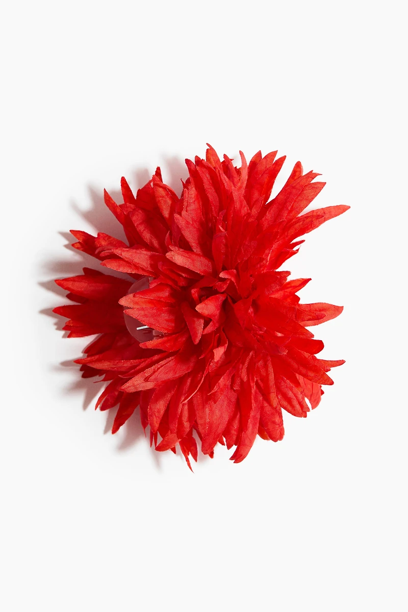 Pince à cheveux d'aspect fleur