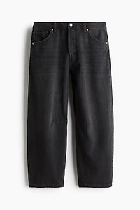 Barrel Regular Cropped Jeans