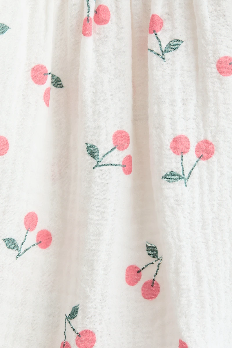 Cotton muslin dress
