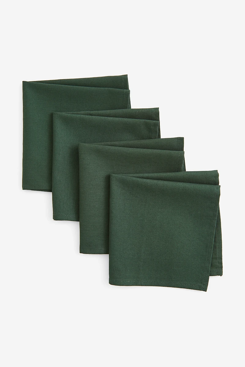 4-Pack Cotton Napkins