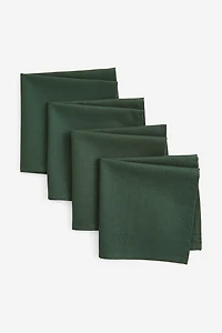 4-Pack Cotton Napkins