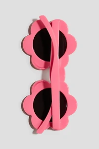 Lunettes de soleil fleurs