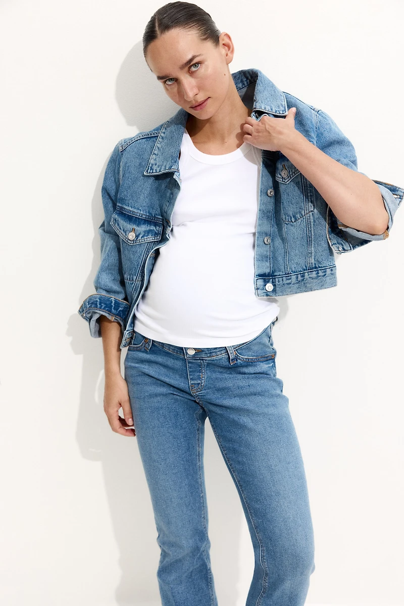 MAMA Slim Flared Jeans