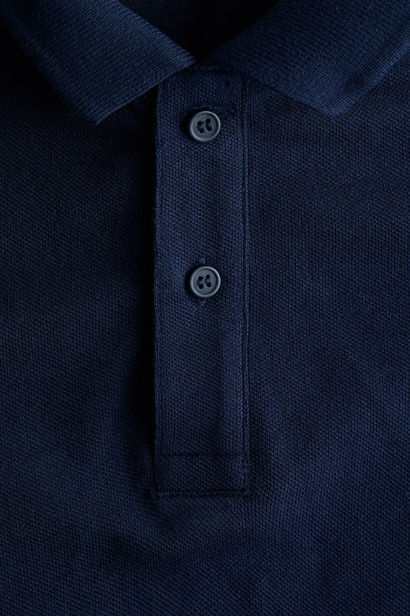 Cotton Pique Polo Shirt