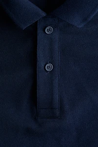 Cotton Pique Polo Shirt