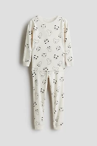Pyjama confortable en coton imprimé