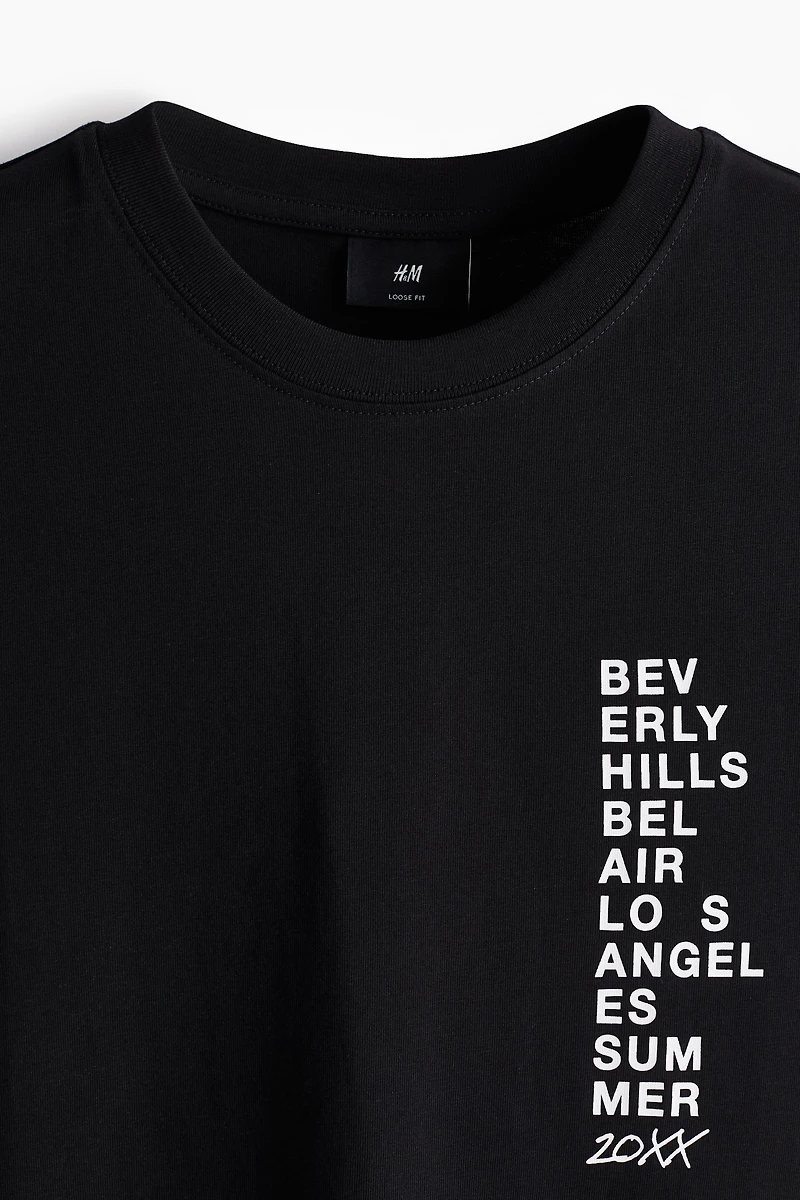 Loose Fit Printed T-shirt