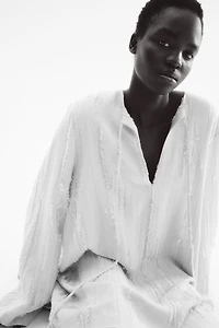 Jacquard-Weave Dress