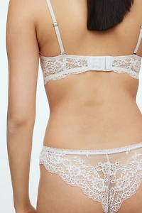 Lot de 2 culottes Brazilian en dentelle