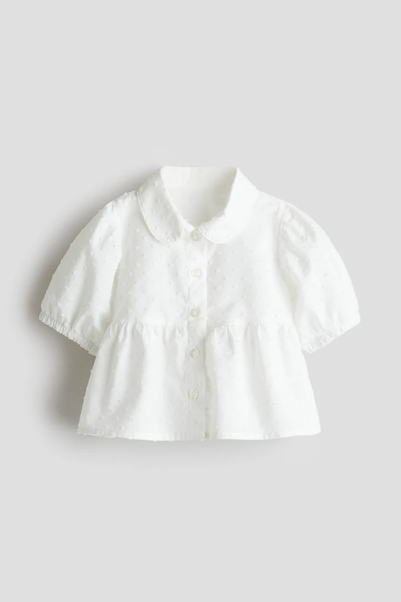 Plumeti Cotton Blouse