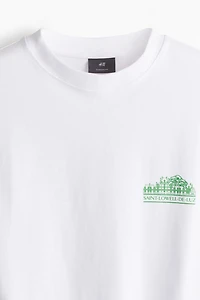 Oversized Fit Printed T-shirt