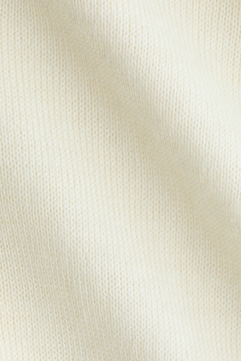 Fine-Knit One-Shoulder Top