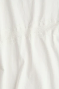 Lace-Trimmed T-Shirt