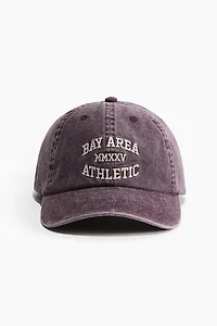 Cotton Cap with Embroidery