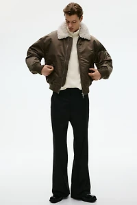 Chandail classique avec col à fermeture éclair