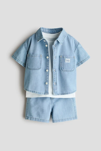 3-piece denim set