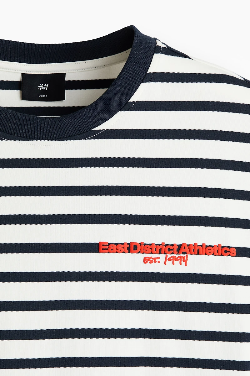 T-shirt ample en coton