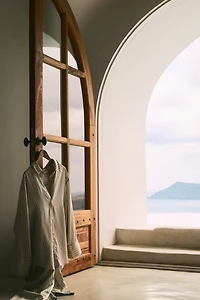 Patterned Satin Pajamas
