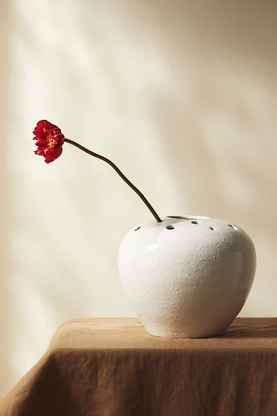 Ikebana Stoneware Vase