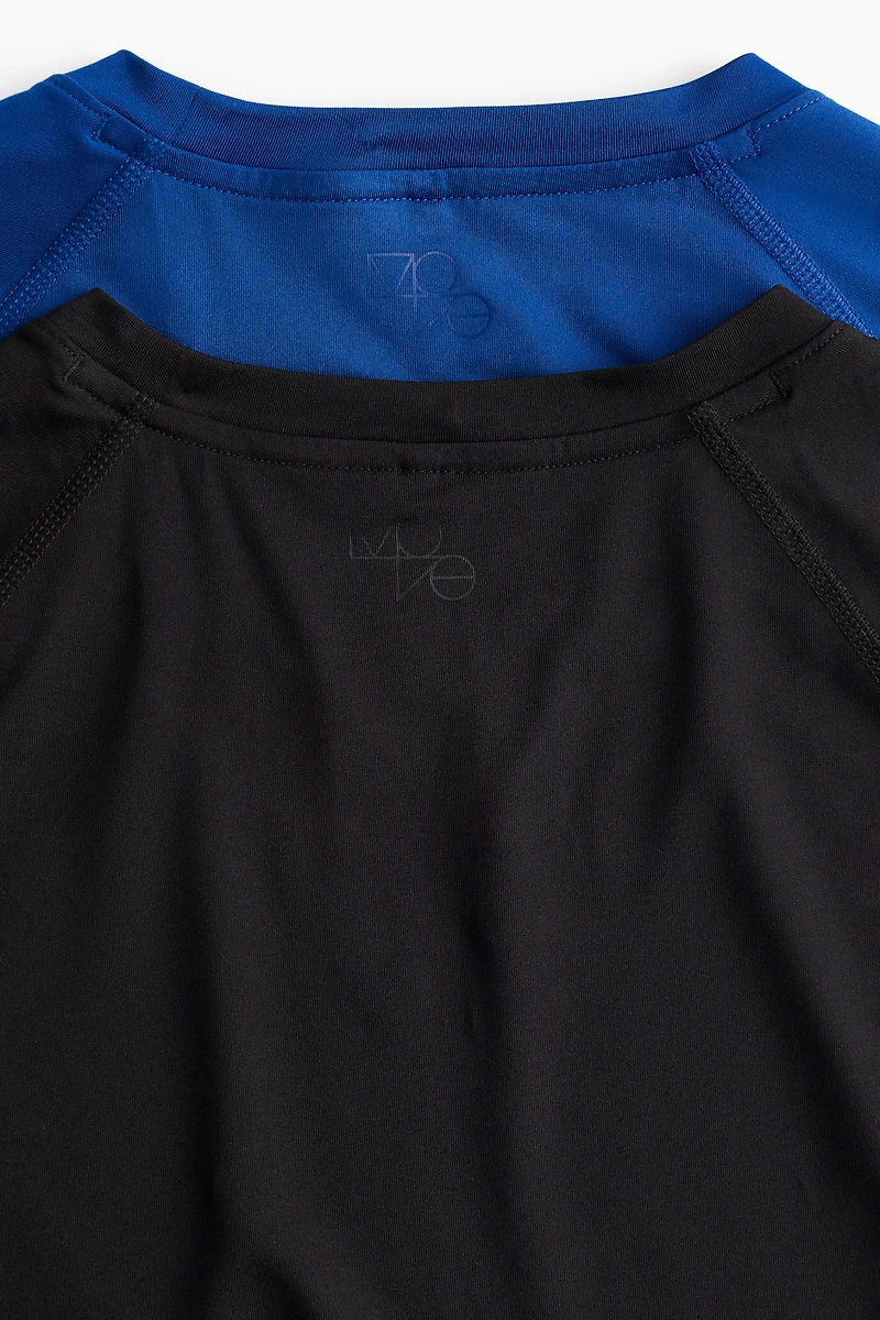 2-Pack Muscle Fit Sports Shirts with DryMove™
