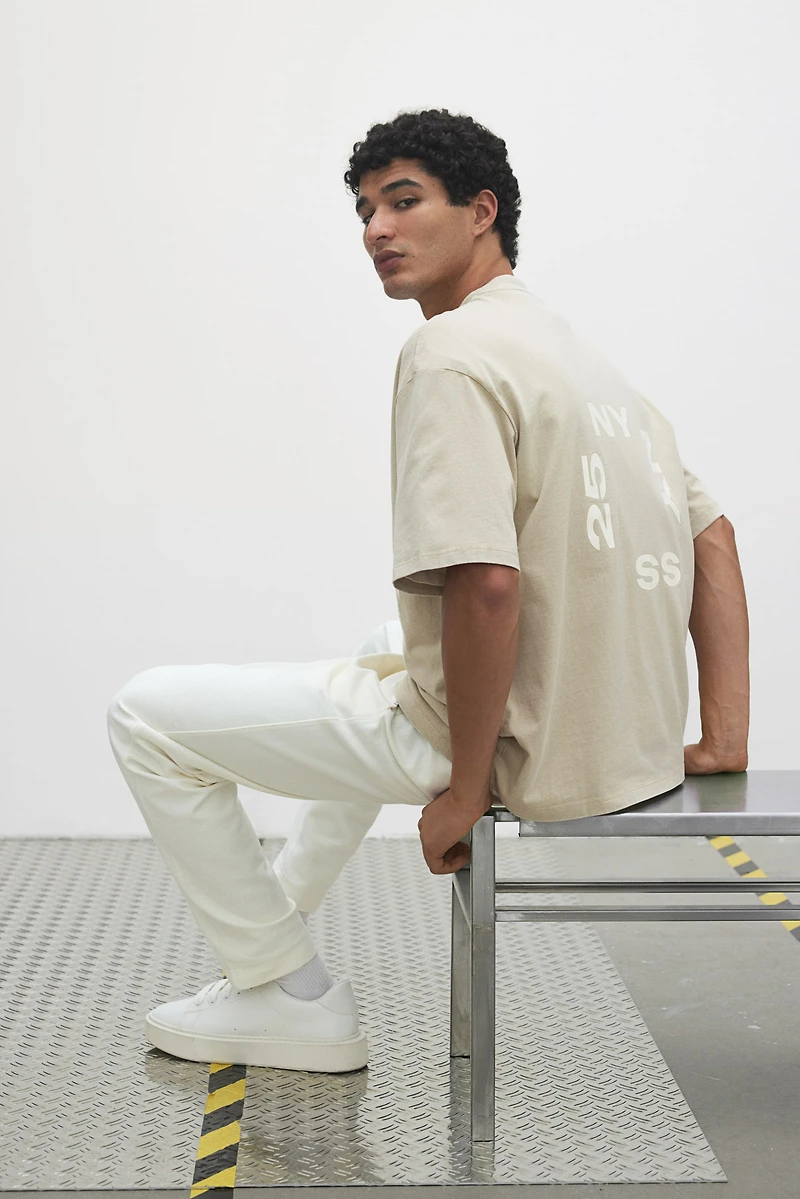 Loose-Fit Washed T-Shirt