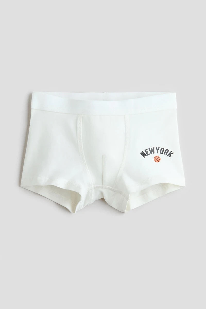 Lot de 5 caleçons boxeurs en coton
