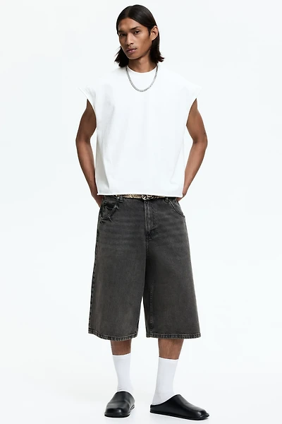 Baggy Denim Shorts