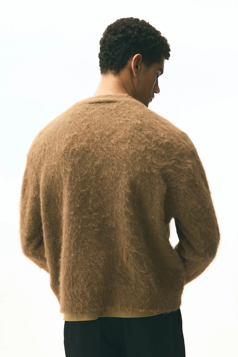 Gilet duveteux coupe ample