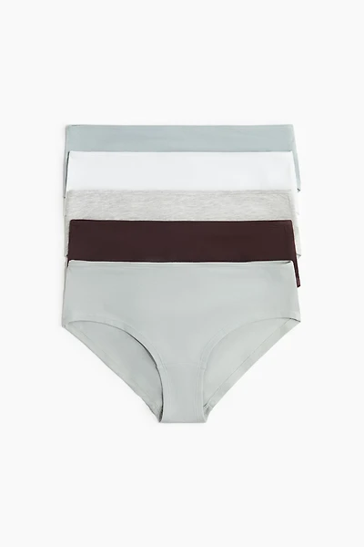 5-Pack Cotton Hipster Briefs