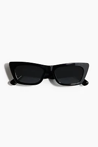 Elongated Cat-Eye Sunglasses