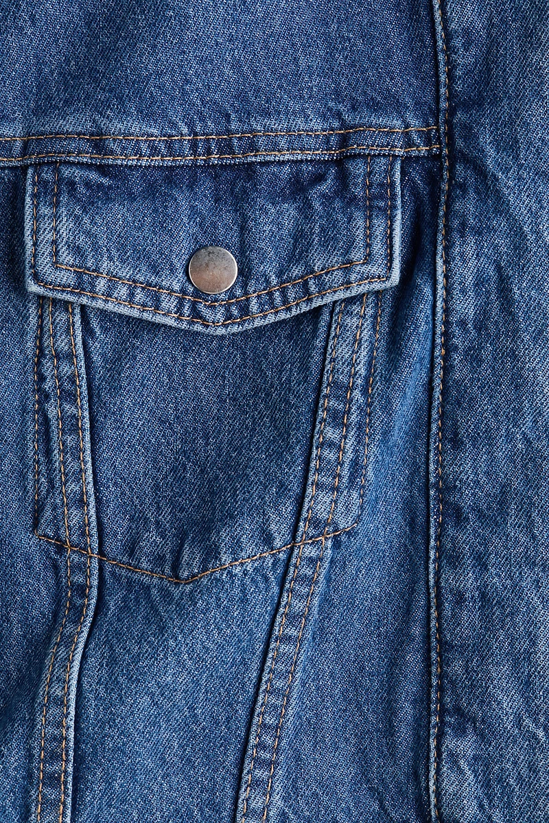 Cropped Denim Jacket