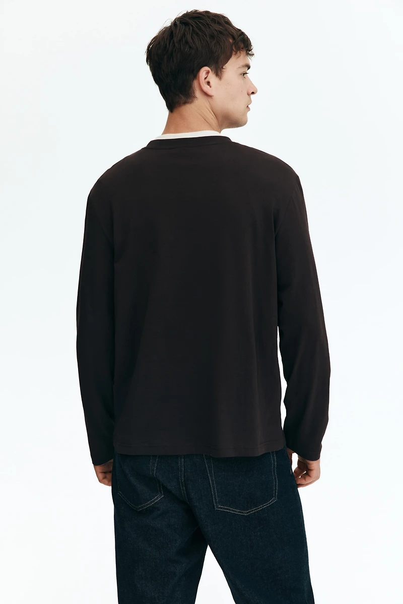 T-shirt Coupe Classique en jersey