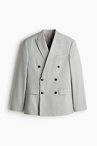 Regular-Fit Double-Breasted Jacket