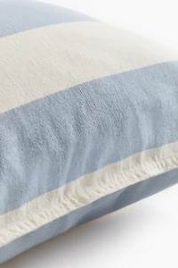 Linen-Blend Cushion Cover